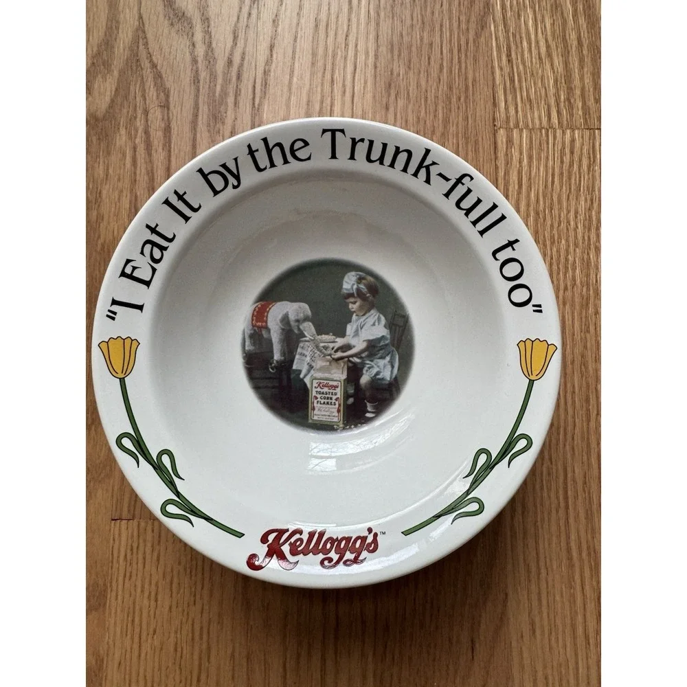 Vintage 1996 Kellogg's 90th Anniversary Cereal Bowls -‎ Set of 3 (#1, #2, #3)
